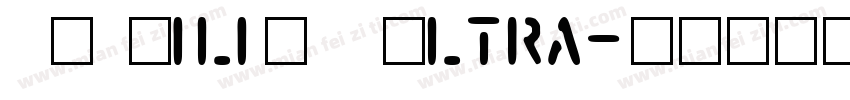 AR PiliGB Ultra字体转换